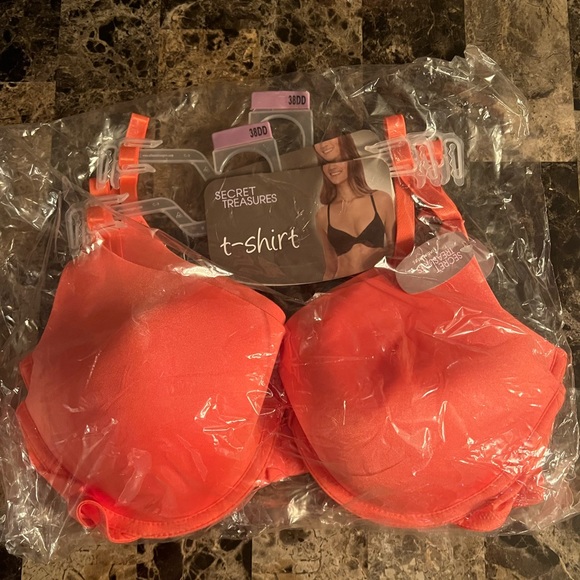 NWT 38DD coral bras (two pairs) - Picture 1 of 1